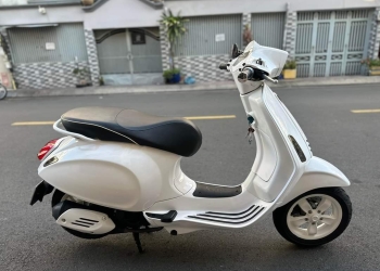 Vespa_125cc Date 2014 , Màu Trắng , Đăng ký 2014 HQCN chính chủ