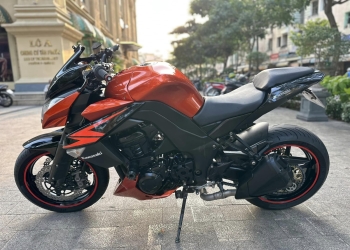 Kawasaki_Z1000_ABS Màu Cam xám , Date 2015 Và Cam Đen Date 2012 , HQCN chính chủ