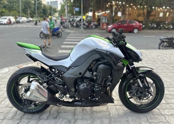 Kawasaki_Z1000_ABS , Màu Trắng Xanh , Date 2016 HQCN chính chủ