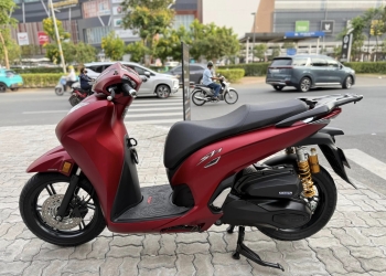 HONDA_SH_350i ABS Date 2023 và 2021 xe Nhập Ý Màu Đỏ Nhám và xám xi măng , HQCN Chính 1 Chủ