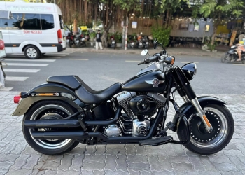 HARLEY_DAVIDSON_Fat_Boy 103ci 1690cc ABS Date 2015 - 2016 , Màu Đen , HQCN chính chủ