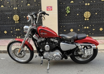 Harley_Davidson_Sportster_Seventy_Two 1200cc ABS ( HD 72 ) Màu Đỏ Máy Crom , HQCN