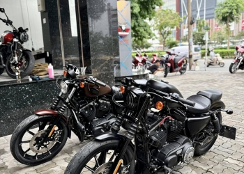 HARLEY_DAVIDSON_Sportster_iron_883 ABS ( HD 883 ) Màu Đen và Đen Nâu , HQCN Date 2015 Bản Mỹ Và 2019 chính chủ