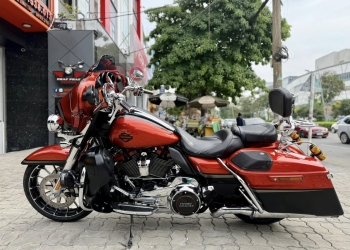 Harley_Davidson_CVO_Street_Glide 2018 117ci 1923cc ABS , Màu Cam Đen Máy Crom , HQCN 2018 chính 1 chủ